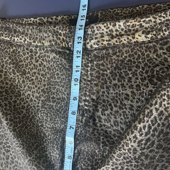 Forever‎ 21 Pants Women's Plus 2X Long Woven Stretch Snake Animal Print - Picture 7 of 10